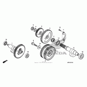 Схема вузла: Balancer для Honda VT1300 Interstate