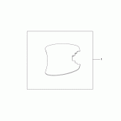 Схема вузла: Mat set 35 l top box для Honda CBF600