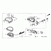 Схема вузла: Спідометр для Honda VTX1300