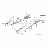 Схема вузла: Наклейки (CBR1000FM) для Honda CBR1000 CBR1000F