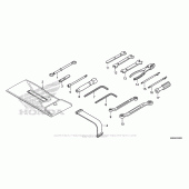 Схема вузла: Інструмент для Honda GL1800 Gold Wing F6B Bagger