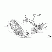 Схема вузла: Linear solenoid для Honda CTX700
