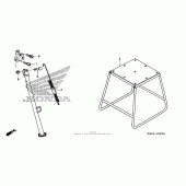 Схема вузла: Підставка для Honda CRF250 CRF250X