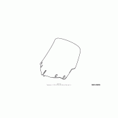 Схема вузла: Windshield (tall) для Honda GL1800 Gold Wing