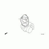 Схема вузла: Комплект прокладок А для Honda XR250