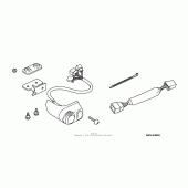 Схема вузла: Audio control (passenger) для Honda GL1800 Gold Wing