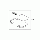 Схема вузла: Leather tank belt для Honda VT750 Shadow Aero