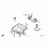 Схема вузла: Масляний насос & Піддон для Honda CB600F 599