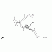 Схема узла: Система индукции воздуха для Honda CB1100 CB1100SF X11