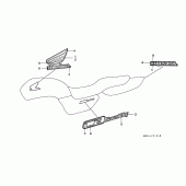 Схема узла: Label read the manual (CB750F2) для Honda CB750 Seven Fifty