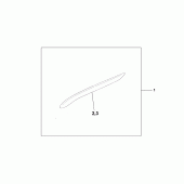 Схема узла: Louver cover для Honda GL1800 Gold Wing