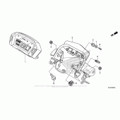 Схема вузла: Спідометр для Honda CRF250 CRF250L