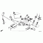 Схема вузла: Електрообладнання для Honda VFR800 Interceptor Deluxe