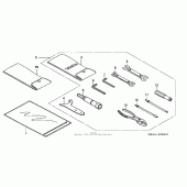 Схема вузла: Інструмент для Honda VTX1300