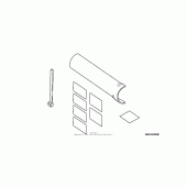 Схема вузла: Driveshaft cover для Honda VTX1800