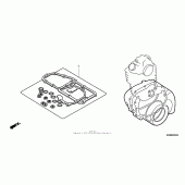 Схема вузла: Комплект прокладок В для Honda CRF250 CRF250R