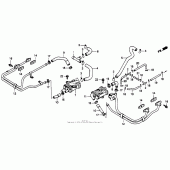 Схема узла: Система индукции воздуха для Honda ST1100 Pan-European