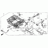 Схема вузла: Throttle body (assy.) Для Honda ST1300 Pan-European Police