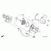 Схема узла: Водяной насос для Honda CBR900RR CBR954RR Fireblade