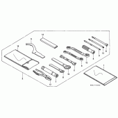 Схема вузла: Інструмент для Honda VFR400