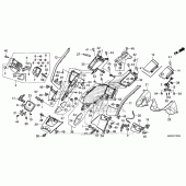 Схема вузла: Shelter для Honda GL1800 Gold Wing F6B Bagger