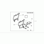Схема вузла: Leather sbstays для Honda GL1500 F6C