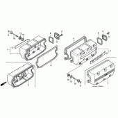 Схема узла: Клапанная крышка для Honda GL1500 Gold Wing Special Edition
