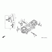 Схема вузла: Дросельна заслонка (COMPONENT PARTS) (VTR1000SPY / 1) для Honda VTR1000 VTR SP-1