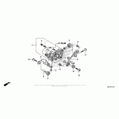 Схема вузла: Rear Power Unit (Cbr600Ra) для Honda CBR600