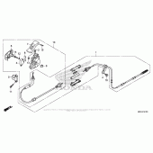 Схема узла: Parking Brake Lever для Honda VFR1200 VFR