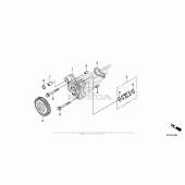 Схема вузла: Масляний насос для Honda CMX300 Rebel