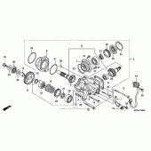 Схема вузла: Cross shaft для Honda VT750 Shadow Aero