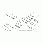 Схема узла: Инструмент для Honda VF750 Magna