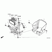 Схема вузла: Abs Modulator для Honda CBR500