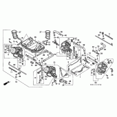 Схема вузла: Карбюратор (ASSY.) Для Honda VFR400