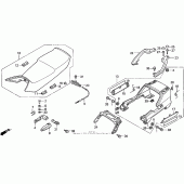 Схема вузла: Сидіння для Honda ST1100 Pan-European