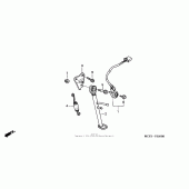 Схема вузла: Підставка для Honda RVT1000R RVT RC51