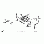 Схема вузла: Steering damper для Honda CBR600 CBR600RR