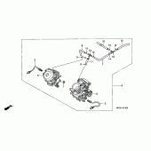 Схема узла: Карбюратор (ASSY.) для Honda XL650 Transalp