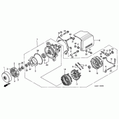 Схема узла: Генератор для Honda GL1500 F6C