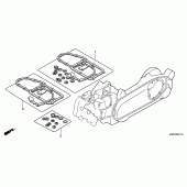 Схема узла: Комплект прокладок В