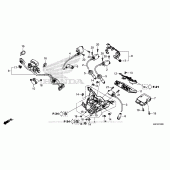 Схема вузла: Sub Harness + Ignition Coil для Honda CRF1000 Africa Twin