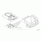 Схема вузла: Комплект прокладок В для Honda GL1800 Gold Wing F6B Bagger