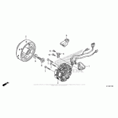 Схема вузла: Генератор для Honda CMX250 Rebel