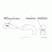 Схема вузла: Mark для Honda NRX1800 Valkyrie Rune