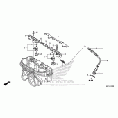 Схема вузла: Fuel Injector для Honda CBR600