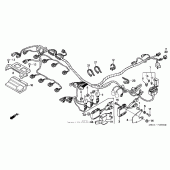 Схема вузла: Електрообладнання для Honda CBR600 CBR600RR