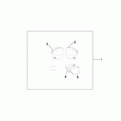 Схема вузла: Soft panniers l / r для Honda CBR600 CBR600F