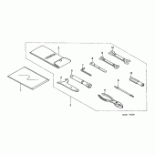 Схема вузла: Інструмент для Honda GL1500 F6C