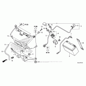 Схема вузла: Акумулятор для Honda NC700